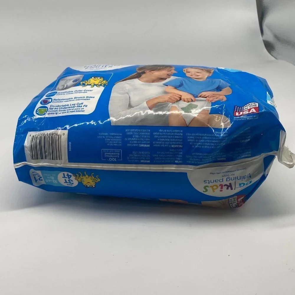 DG Kids Training Pants for Boys Size 3T‎ 4T 32-40lbs